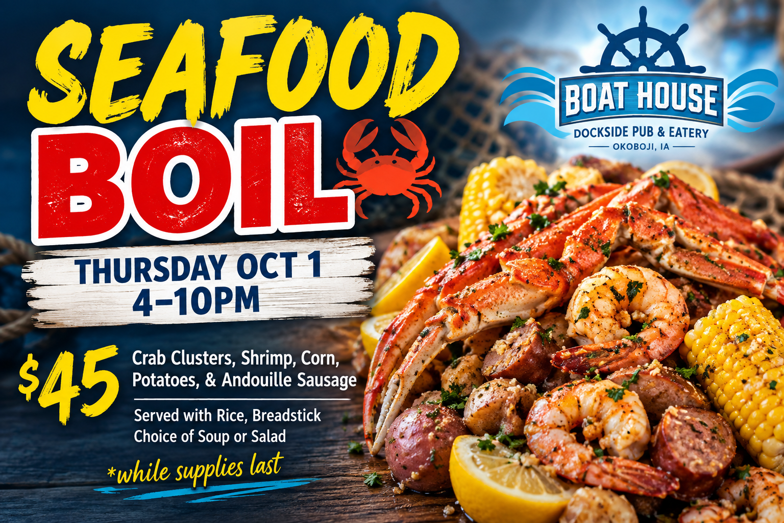 Seafood Boil 10.1